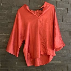 Banana Republic V Neck SS Blouse -NWT